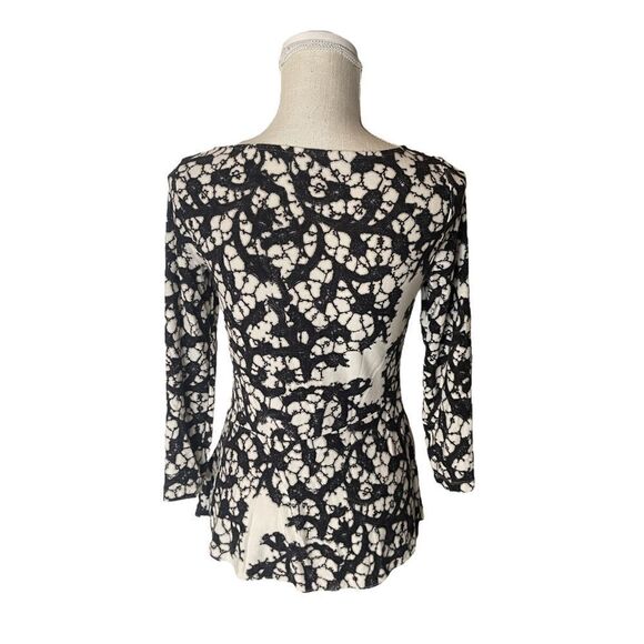 Anthropologie Leifsdottir Webbed Tales Boatneck Peplum Top - Picture 4 of 14